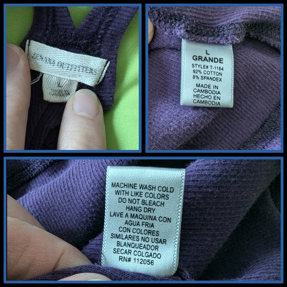 Pole Dance Fitness Tank Top in Purple by Zenana - Picture 10 of 10